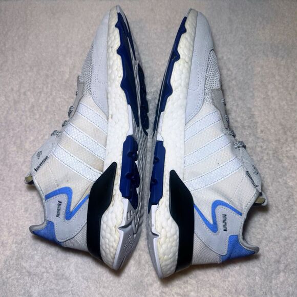 Adidas Nite Jogger Active Royal Blue Sneakers US Men's Size 13 - Picture 5 of 9